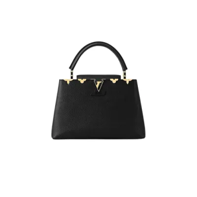 LV BORSA CAPUCINES MM NERA