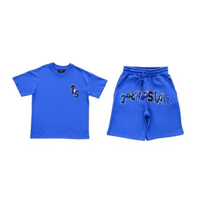TS London Wildcard Tracksuit Corta Blu
