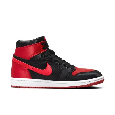 J 1 Retro High OG Satin Bred (Women's)