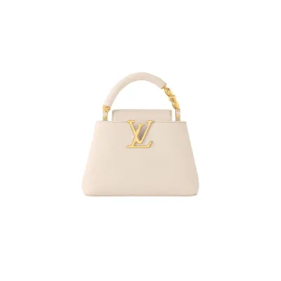 LV BORSA CAPUCINES MINI QUARZO