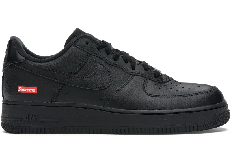  AF1 Low "Supreme Black"