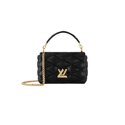 LV BORSA CAPUCINES MM NERA