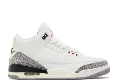 J 3 Retro White Cement Reimagined