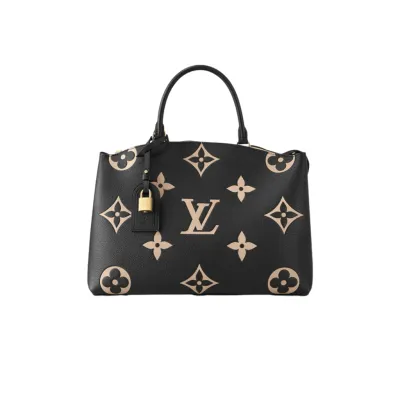 LV BORSA TOTE GRAND PALAIS PELLE EMPREINTE MONOGRAM BICOLOR