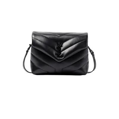 YSL BORSA A SPALLA LOULOU TOY IN PELLE