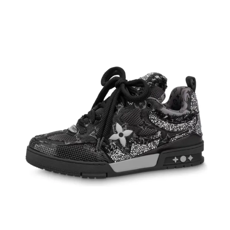 Skate Swarovski Monogram Nero