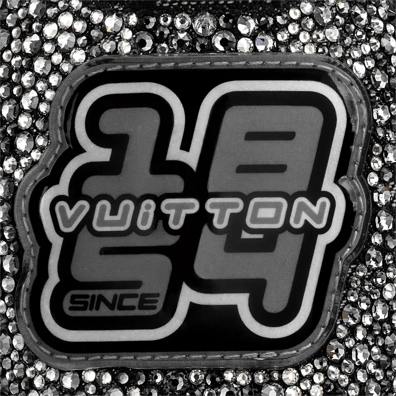 Skate Swarovski Monogram Nero