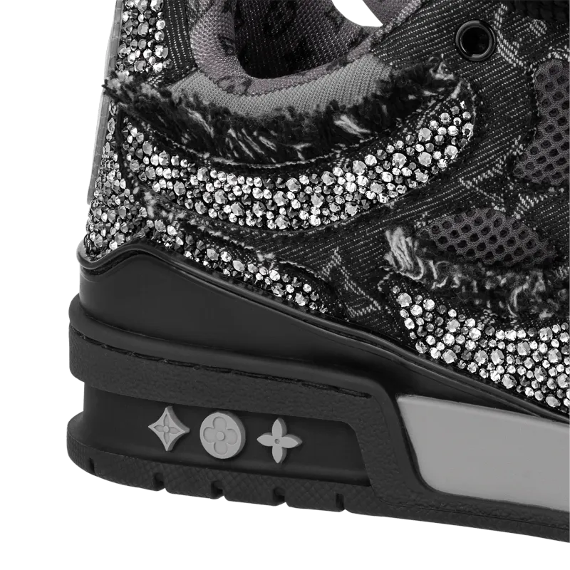 Skate Swarovski Monogram Nero