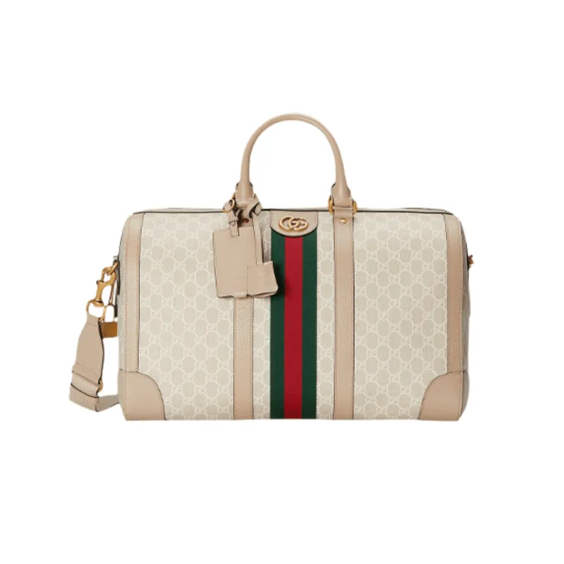 GG BORSONE SAVOY MEDIA SUPREME BIANCA BEIGE WEB VERDE