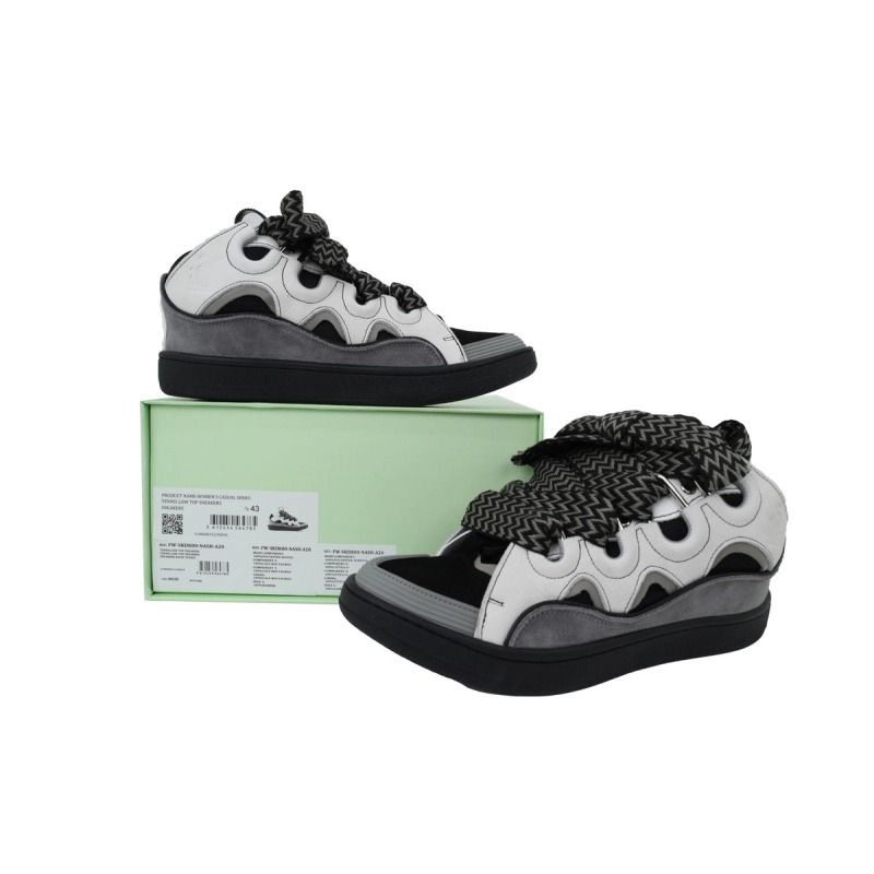 Curb Sneaker White Anthracite