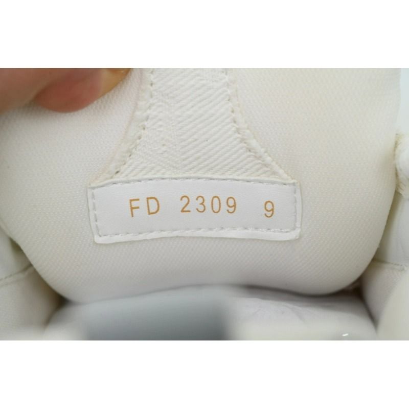 Skate Sneaker Horse Hair Silver White Diamond