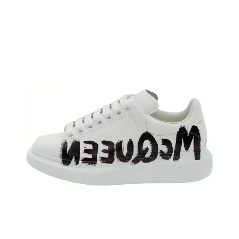 AMQ Sneaker Graffiti White Black