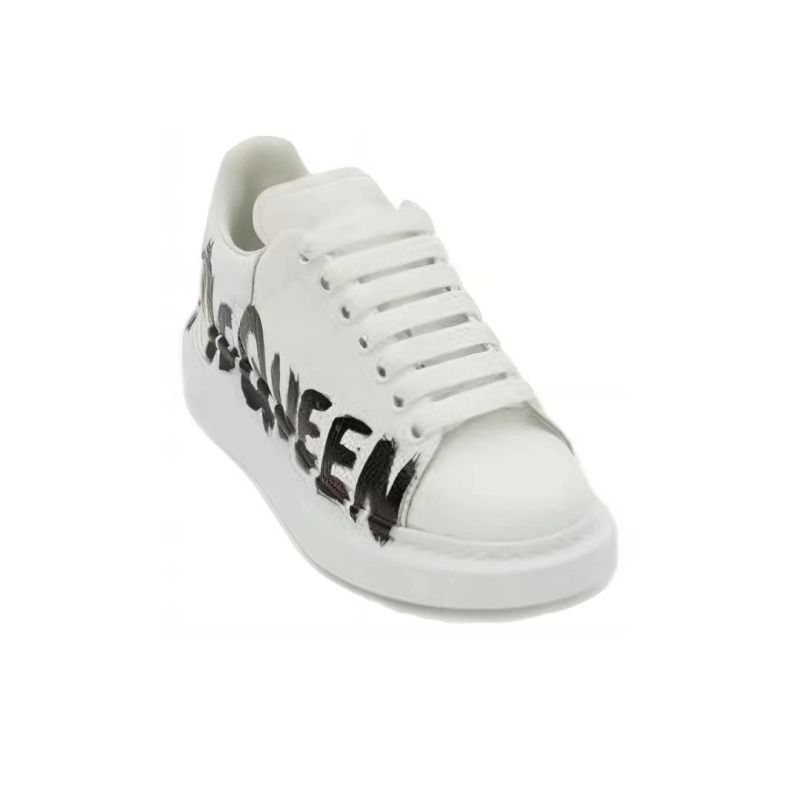 AMQ Sneaker Graffiti White Black