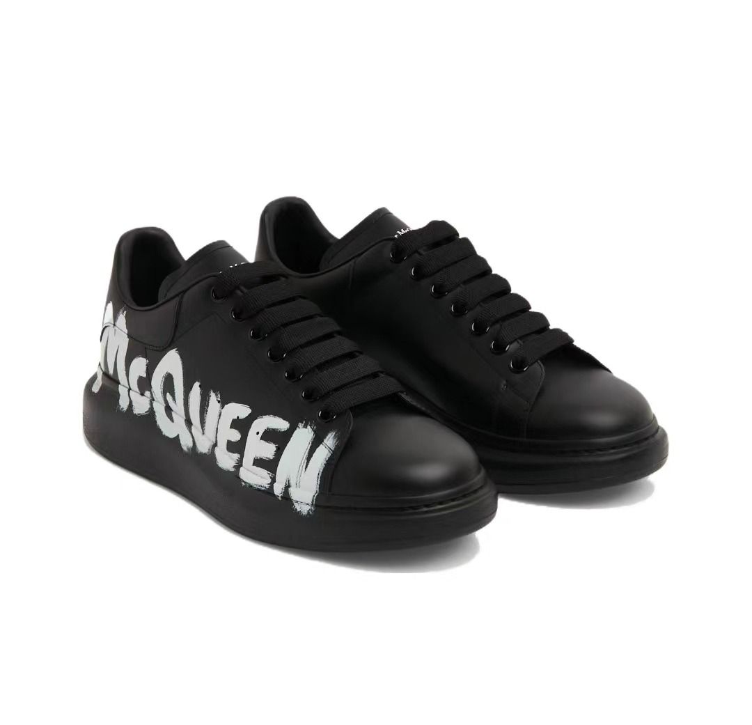 AMQ Sneaker Graffiti Black White