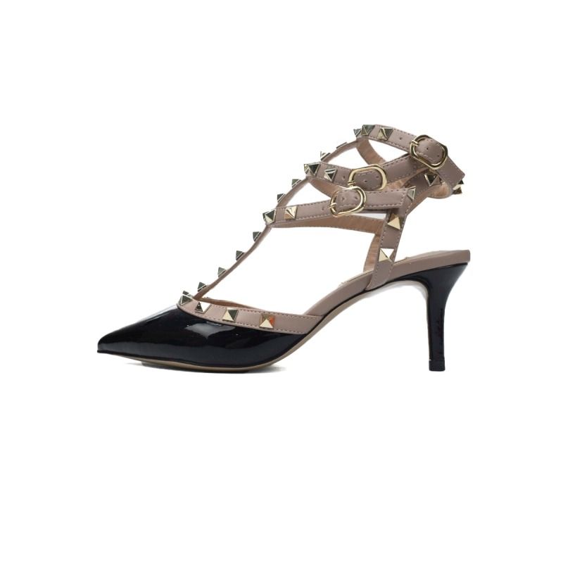 Valentino heel Rockstud Black
