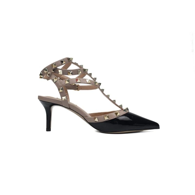 Valentino heel Rockstud Black
