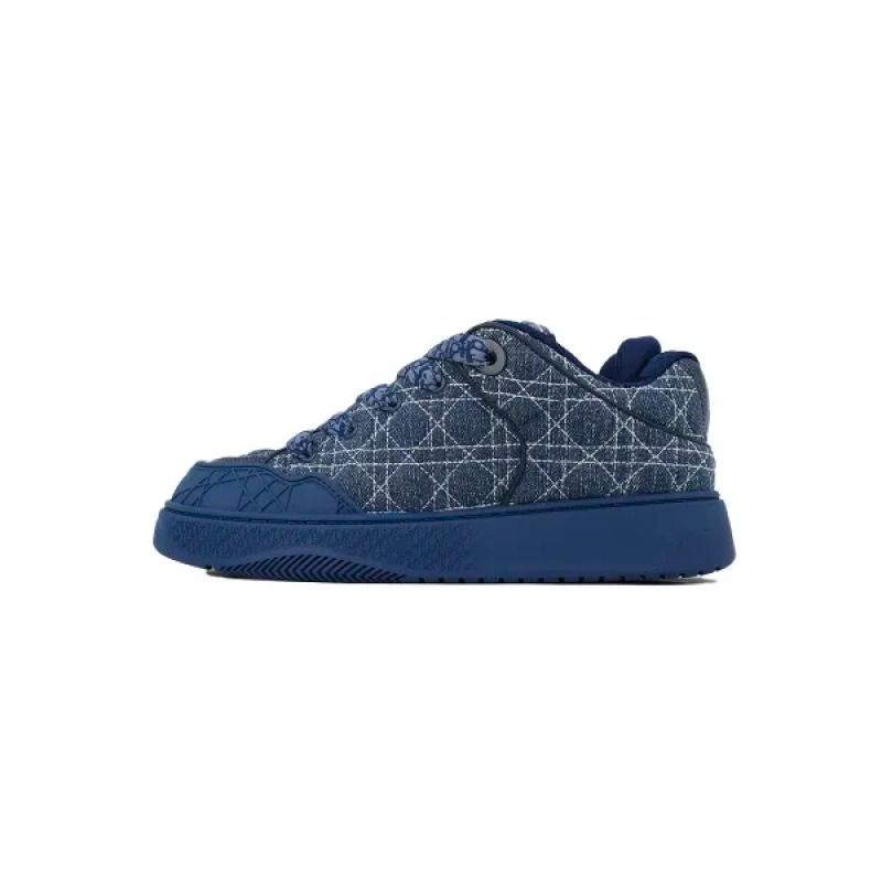 B9S Skater sneaker Blue Kumo Cannage Denim