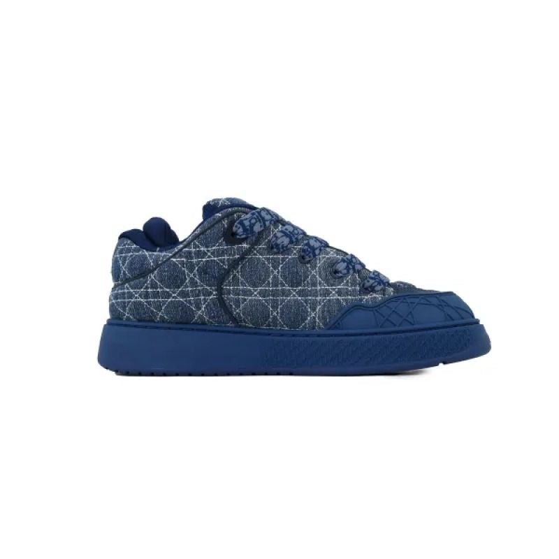B9S Skater sneaker Blue Kumo Cannage Denim