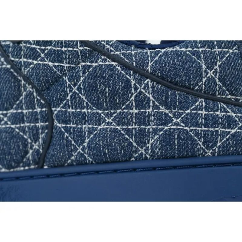 B9S Skater sneaker Blue Kumo Cannage Denim