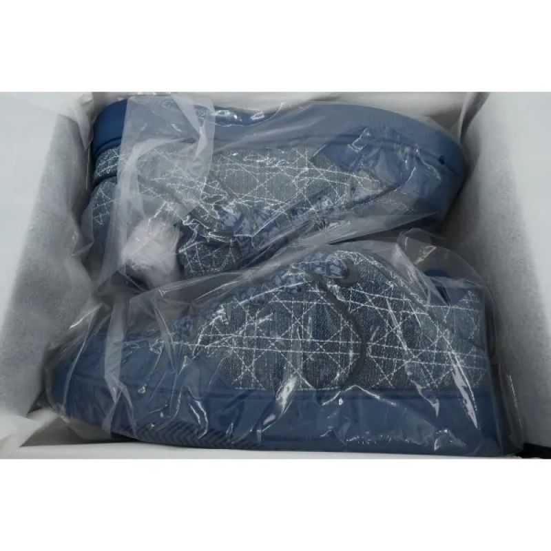 B9S Skater sneaker Blue Kumo Cannage Denim