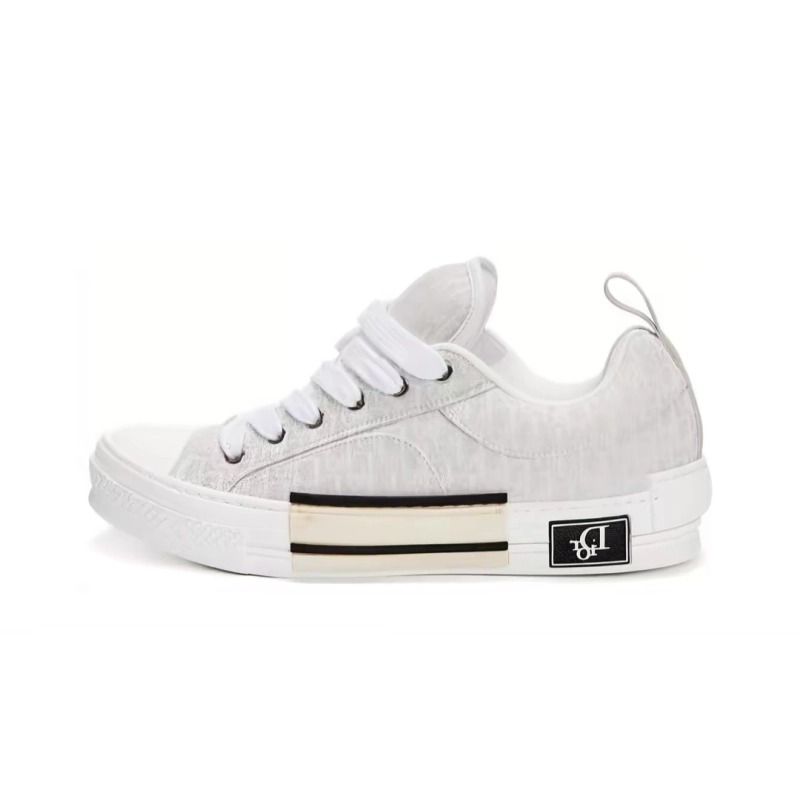 B23 Low Top Cream Dior Oblique Jacquard