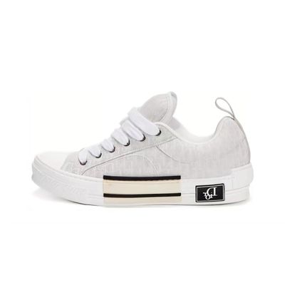 B23 Low Top Cream Dior Oblique Jacquard
