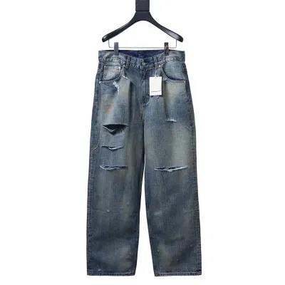 Ancellm Wide 5P Denim Pants