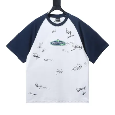 Balenciaga Banana Raglan Oversized T-Shirt White