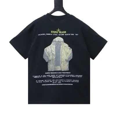 Stone Island Archivio Formula Steel Print T-Shirt Black