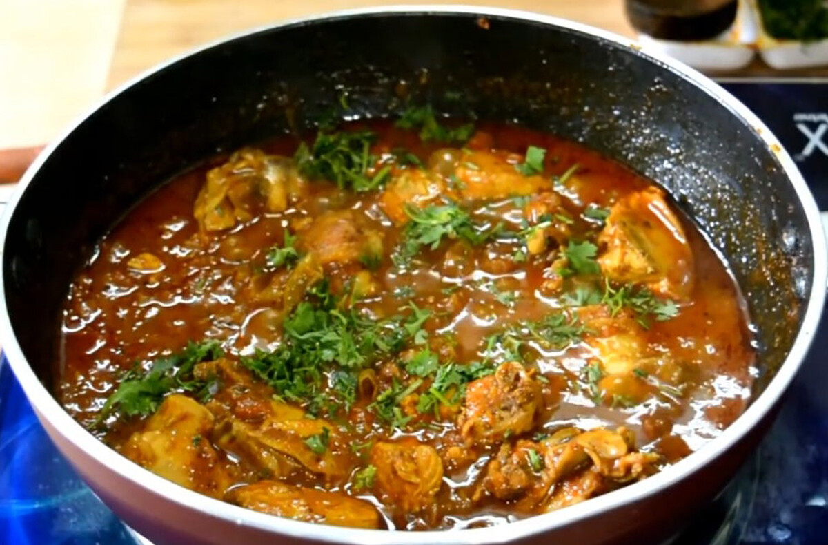 Dhaba Style Chicken Curry