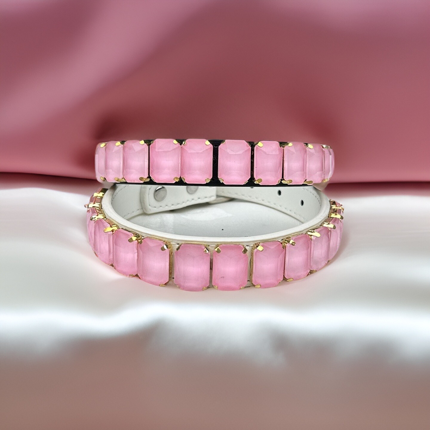 COTTON CANDY DIAMOND ROYALTY PET COLLAR