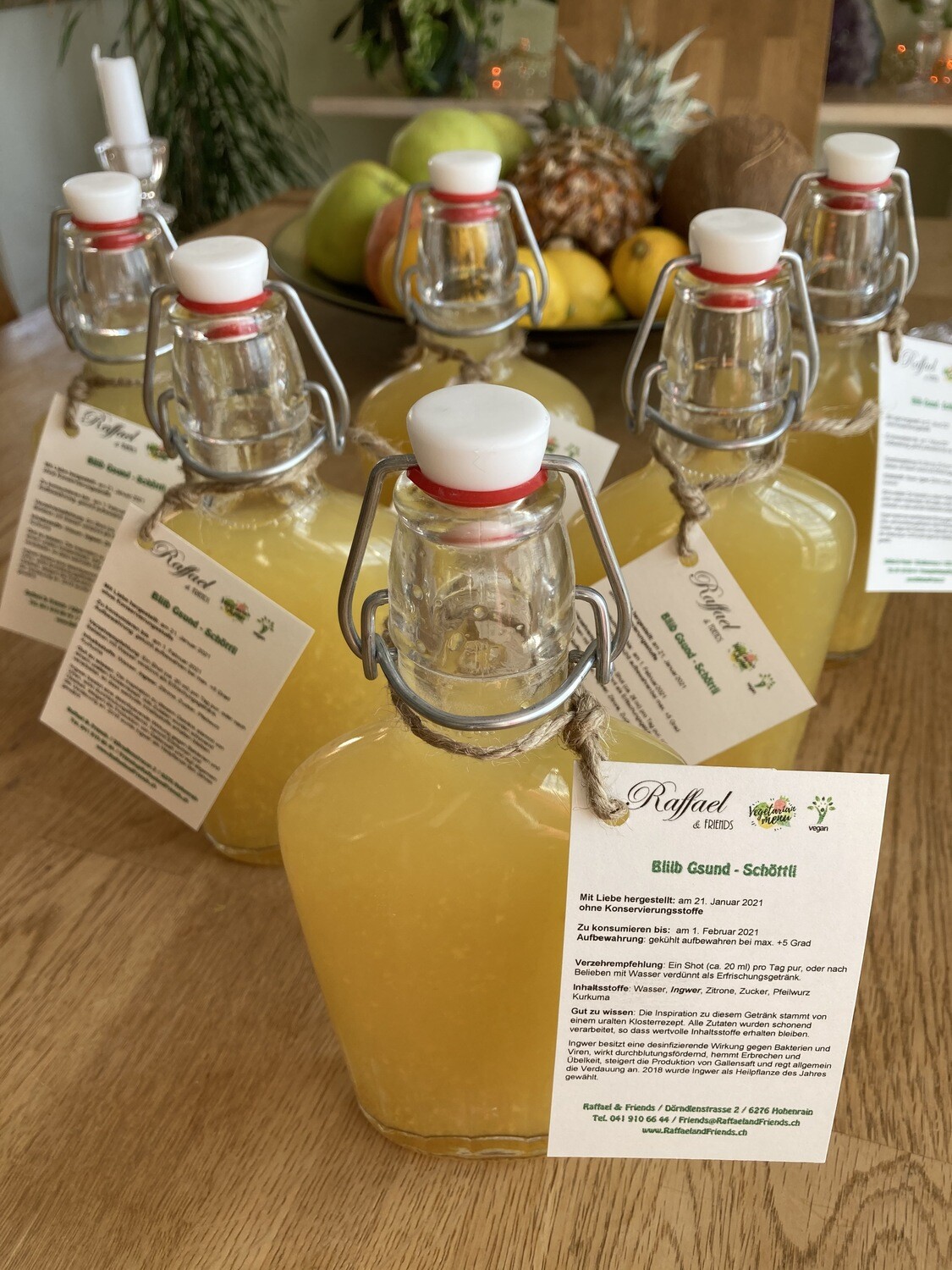 Ingwer-Shot - 6er-Pack