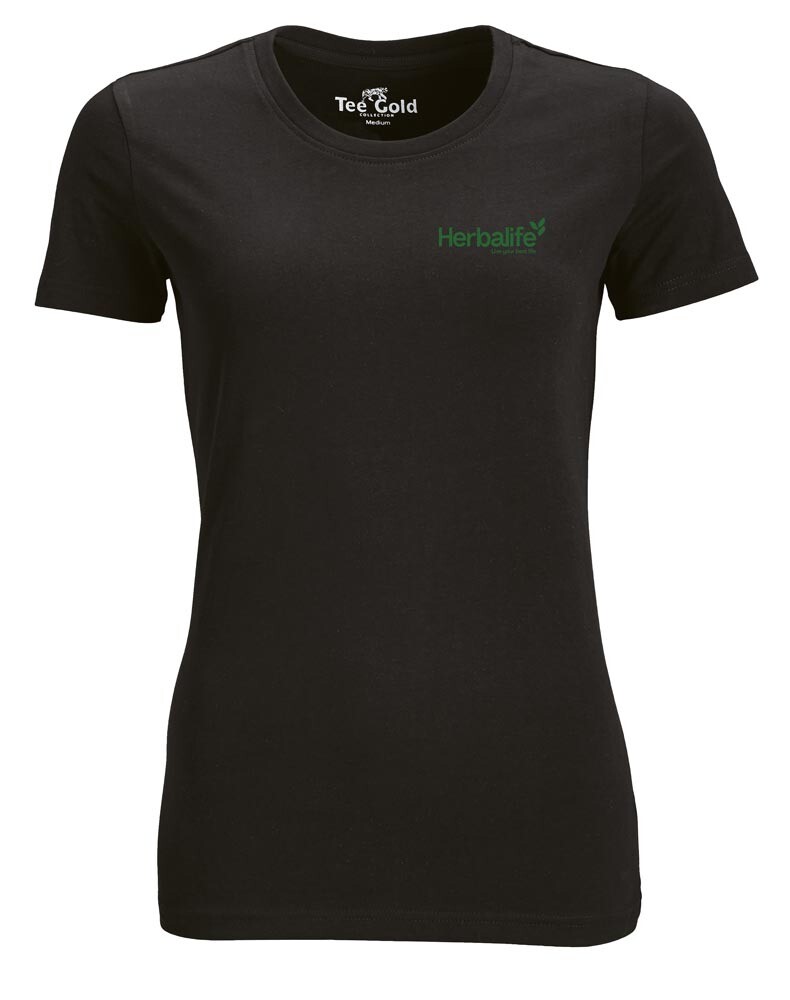 Damtopp Tee Gold med stretch 190g