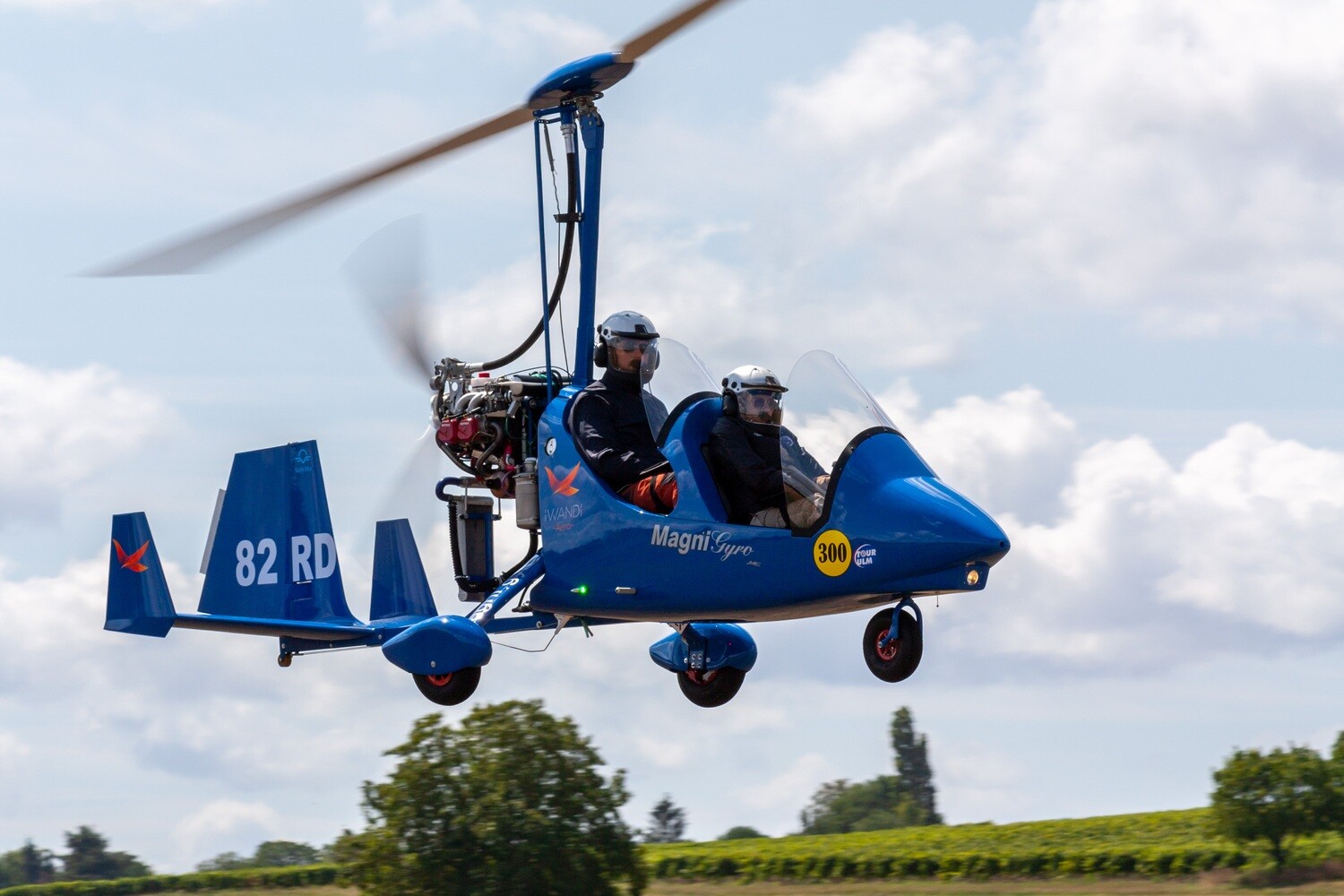 Baptême de l'air en autogire
