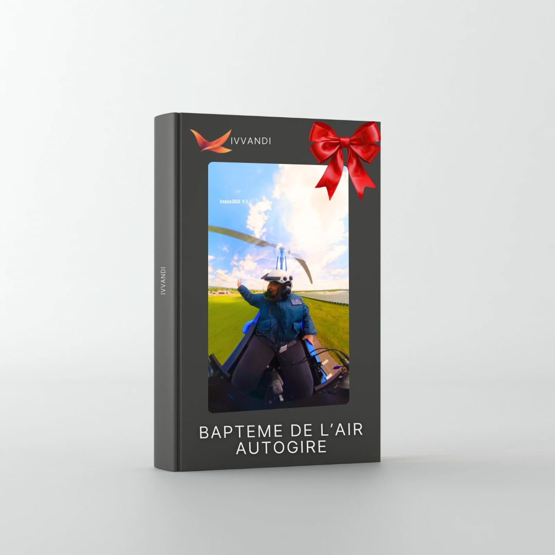 Offre NOEL : Baptême de l’air en autogire