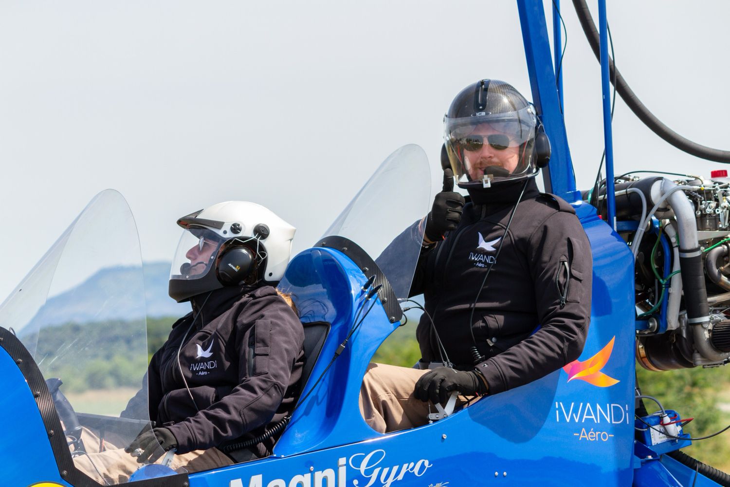 Vol d'initiation au pilotage d'Autogire
