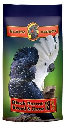 Black Parrot Breeder Grower 18% 5 kg , 20 kg