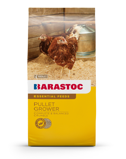 Barastoc Pullet Grower  - 10 kg or 20 kg
