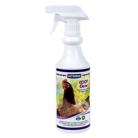 Vetsense Coop Clean  500 ml and 2.5 litres