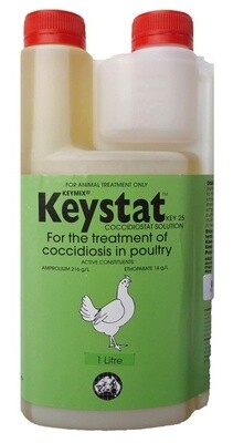 Keystat 1 litre for treatment of Coccisiosis