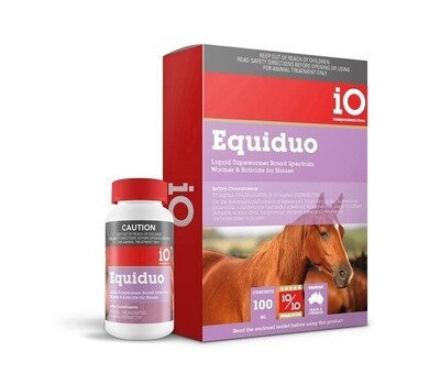 iO EquiDuo Liquid Equine Wormer - 50 ml , 100 ml & 250 ml