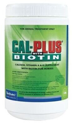 Virbac Cal-Plus with Biotin   1.2 kg , 5 kg & 12.5 kg