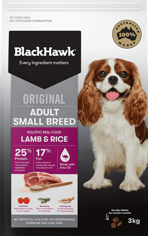 Black Hawk Adult Small Breed Lamb & Rice - 3 kg & 10 kg