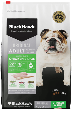 Black Hawk Adult Chicken & Rice  - 3 kg , 10 kg & 20 kg