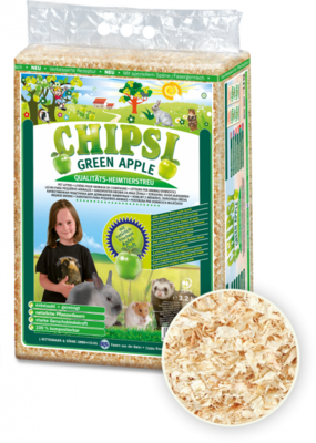 Chipsi Green Apple Bedding - 1 kg & 3.2 kg