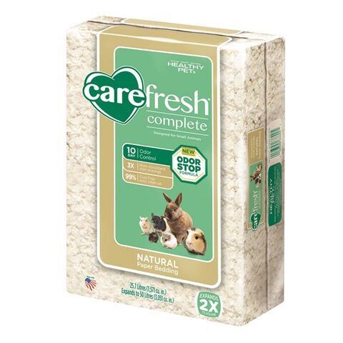 Carefresh White Paper Bedding  -  10 litres , 23 litres & 50 litres