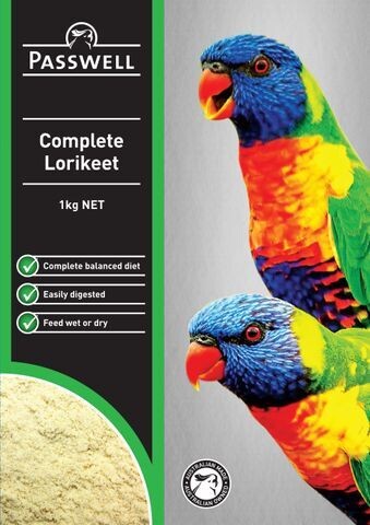 Passwell Complete Lorikeet   500 grams , 1 kg , 5 kg & 20 kg