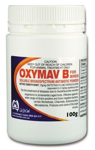 Oxymav B for Birds   100 grams