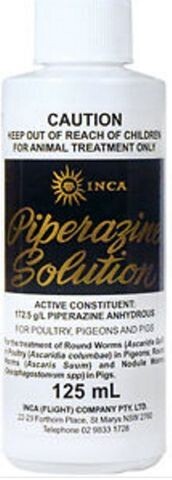 Inca Piperazine Solution   125 ml , 250 ml & 500 ml