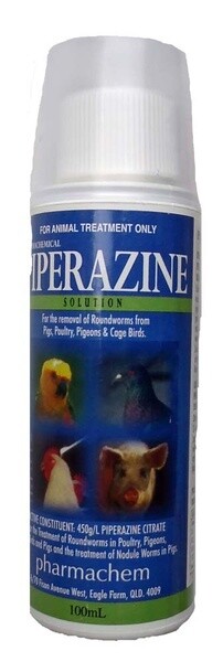 Pharmachem Piperazine Solution  100 ml , 250 ml & 500 ml